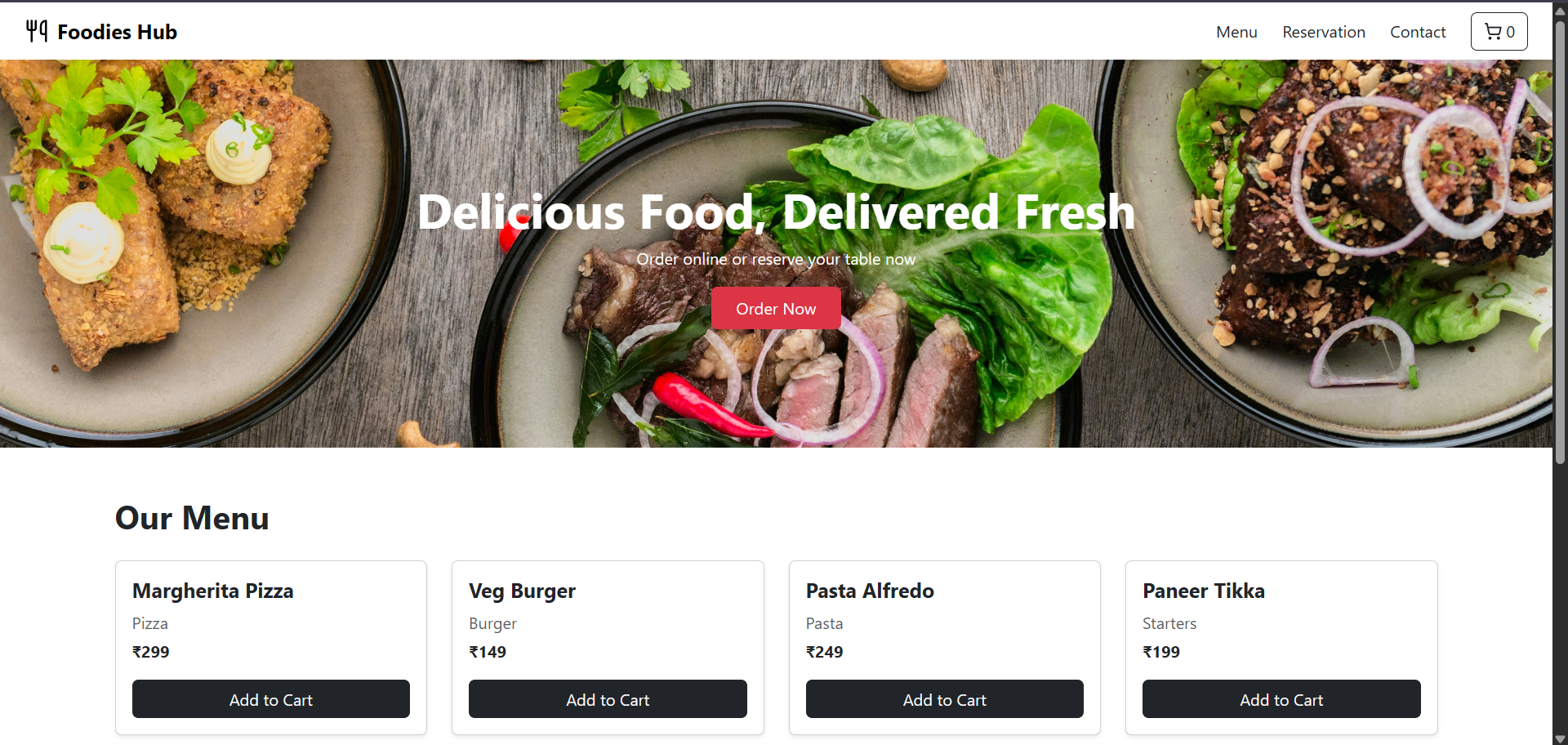 restaurant-website